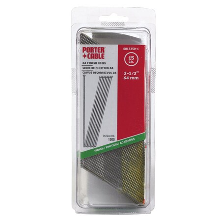Porter-Cable Finish Nails 2-1/2" 15G PDA15250-1